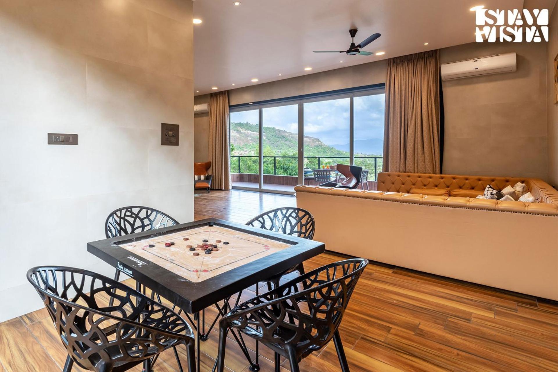 Stayvista At La Nirvana With Pool, Music Speaker & Indoor-Outdoor Game Lonavala Exterior photo